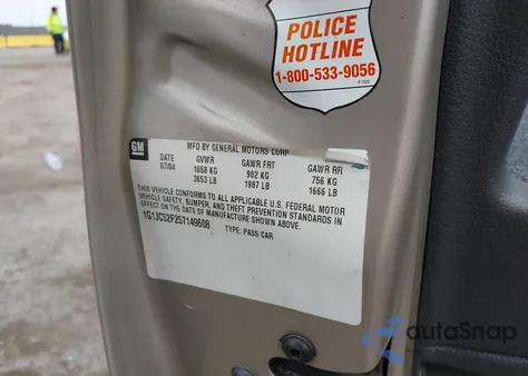 2005 Chevrolet Cavalier z USA, uszkodzony, nr VIN 1G1JC52F257149608